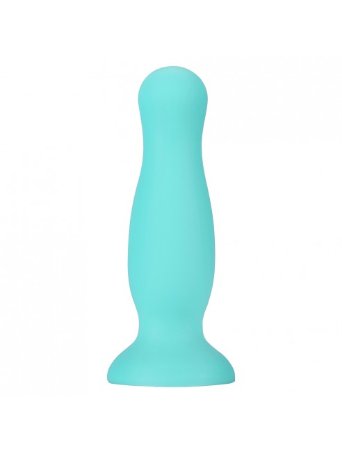 Plug anal ventouse vert pastel taille M - A-001-M-GRNDT