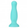 Plug anal ventouse vert pastel taille M - A-001-M-GRNDT