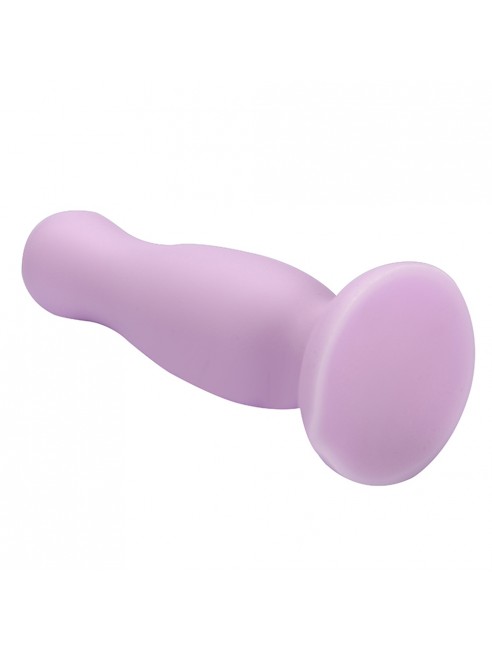 Plug anal ventouse violet pastel taille M - A-001-M-PURDT