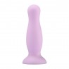 Plug anal ventouse violet pastel taille M - A-001-M-PURDT