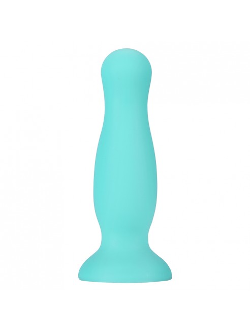 Plug anal ventouse vert pastel taille S - A-001-S-GRNDT