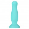 Plug anal ventouse vert pastel taille S - A-001-S-GRNDT