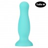 Plug anal ventouse vert pastel taille M - A-001-M-GRNDT