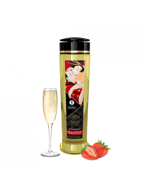 Grossiste huile aphrodisiaque fraise dropshipping Shunga