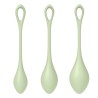 Set de 3 boules de geisha vert  Yoni Power 2 Satisfyer - CC5977512