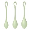 Set de 3 boules de geisha vert  Yoni Power 2 Satisfyer - CC5977512