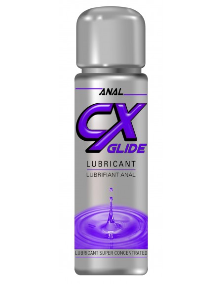 Lubrifiant anal à base d'eau 100 ML CX GLIDE - CC800127