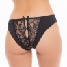 Culotte ouvert noir  - REN1157-BLK