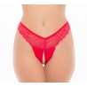 String fendu rouge - REN1159-RED