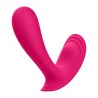 Vibromasseur et stimulateur clitoridien rose connecté Top Secret Satisfyer - CC597753