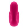 Vibromasseur et stimulateur clitoridien rose connecté Top Secret Satisfyer - CC597753