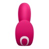 Vibromasseur et stimulateur clitoridien rose connecté Top Secret Satisfyer - CC597753