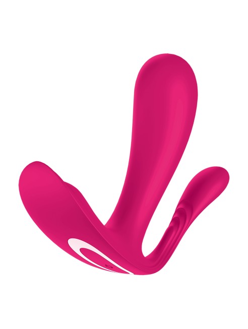 3 en 1 Vibromasseurs et stimulateur clitoridien rose connecté Top Secret + Satisfyer - CC597755