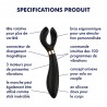 Vibromasseur et stimulateur noir homme et femme Endless Fun Satisfyer - CC597765