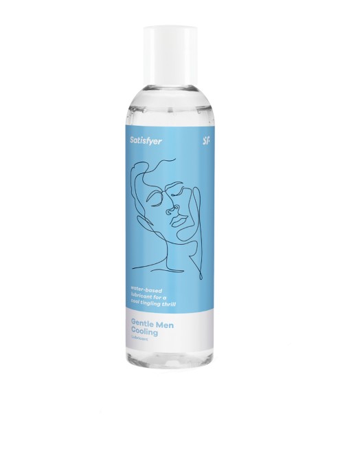 Lubrifiant effet fraicheur pour homme à base d'eau 300 ml Men Cooling Satisfyer - CC597560