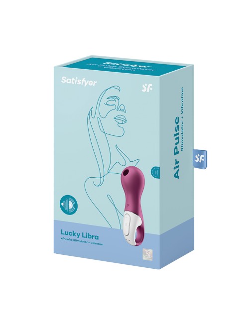 Stimulateur clitoridien Air Pulsé Lucky Libra Satisfyer - CC597764