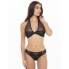 MIDNIGHT HALTER 2PC BRA SET