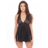 DOLLED UP HALTER 2PC CHEMISE S