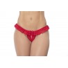 Lace Peek-A-Boo Panty - MAL119RED