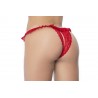 Lace Peek-A-Boo Panty - MAL119RED