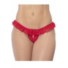 Lace Peek-A-Boo Panty - MAL119RED