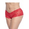 Lace Boyshort - MAL90XRED