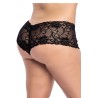 Lace Boyshort - MAL90XBLK