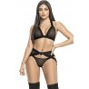 Three Piece Set - MAL2686BLK