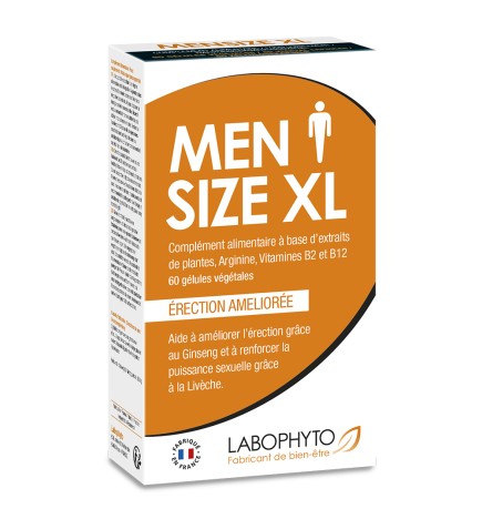 MenSize XL érection et taille 60 gélules - LAB01