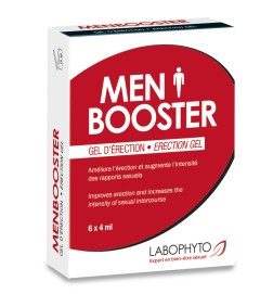 Men Booster gel stimulant d'érection 6 sachets - LAB29
