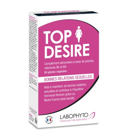 Top Desire Libido femme désir sexuel 60 gélules - LAB11