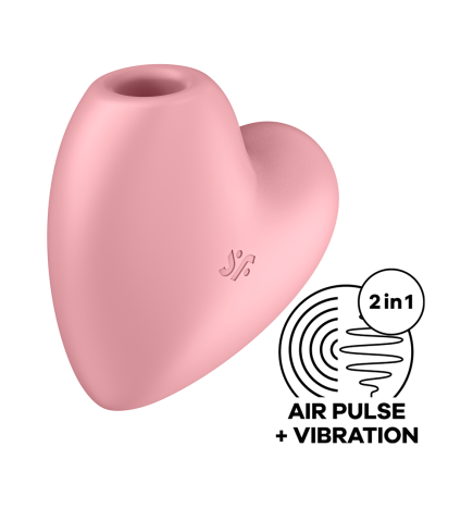 Stimulateur de clitoris USB en forme de cœur Cuttie Heart Satisfyer - CC597796