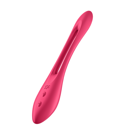 Sextoy flexible multifonction, vibromasseur, cockring, stimulateur de clitoris USB Elastic Joy Satisfyer - CC597800