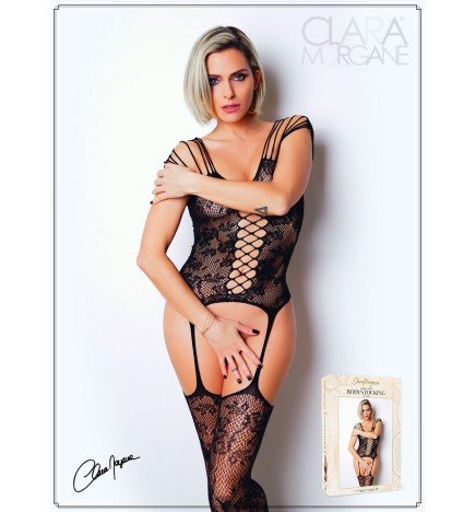 Bodystocking imprimé florale - Le Numéro 10 - Collection Bodystocking - CM99010