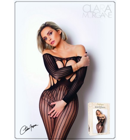 Bodystocking manches longues seins nus - Le Numéro 5 - Collection Bodystocking - CM99005