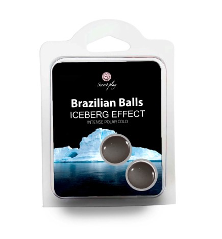 Boules de massage brésiliennes effet Iceberg x2 - BZ3700