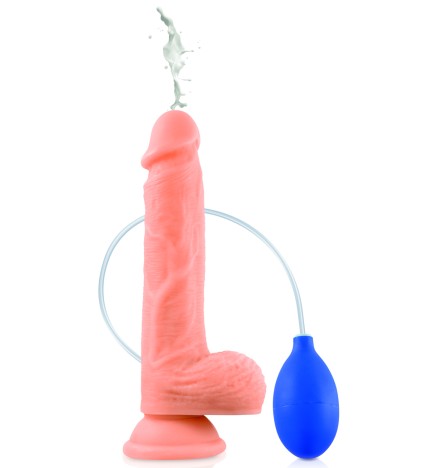 Gode ventouse réaliste éjaculateur 21,5 cm - CC573008019400