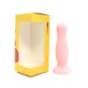 Plug anal ventouse rose pastel taille S - A-001-S-PNKDT