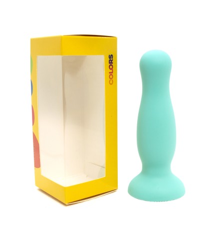 Plug anal ventouse vert pastel taille M - A-001-M-GRNDT