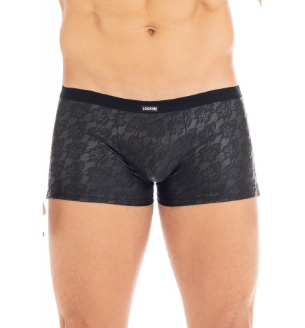 Boxer noir Pleasure - LM2302-67BLK