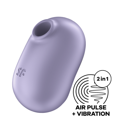 Stimulateur de clitoris violet Pro To Go 2 Satisfyer - CC597812