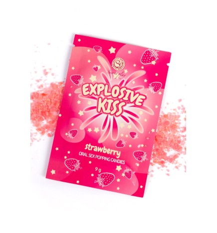 Bonbons pétillants à la fraise spécial sexe oral - SP3702