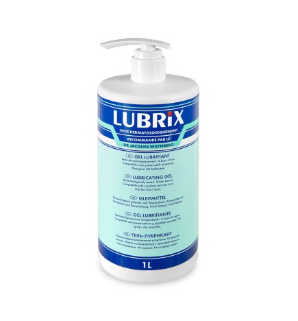 Gel lubrifiant 1 litre à base d'eau Lubrix - CC800152