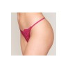 String ficelle rouge avec chaine strass - DG1497BEE