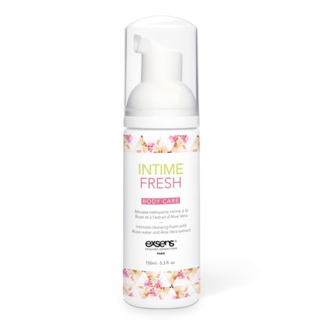 Mousse nettoyante intime à la rose de Damas et à l'extrait d'Aloe Vera 150ml - CC805035