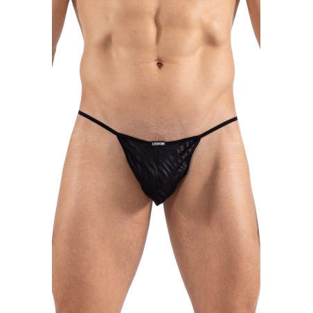 String noir & gold Zebra - LM2403-57BLK
