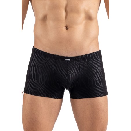 Boxer noir & gold Zebra - LM2403-67BLK