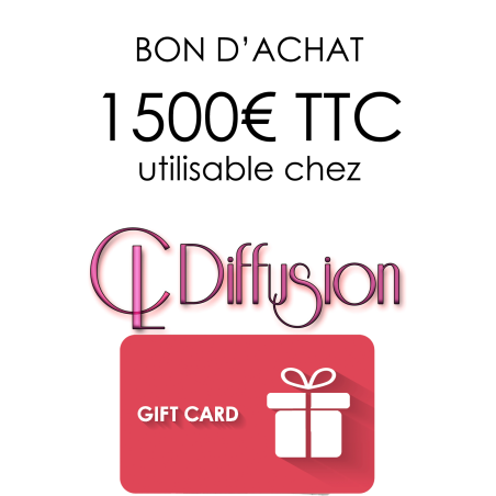 50 000 POINTS CADEAU FIDELITE : BON ACHAT 1500€ TTC CL DIFFUSION