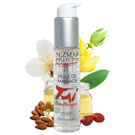 Huile de massage professionnelle TAI 100% naturelle 50 ml - SEZ100