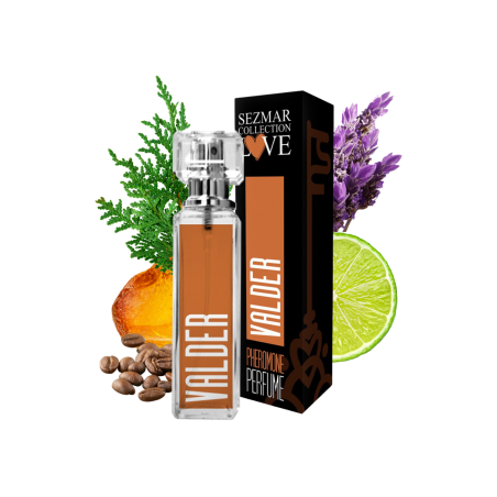 Parfum aux phéromones Valder 100% naturel 30ml - SEZ050